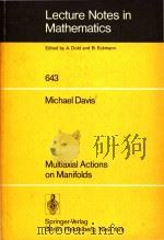 Multiaxial actions on manifolds（1978 PDF版）