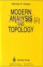 Modern Analysis and Topology（1995 PDF版）