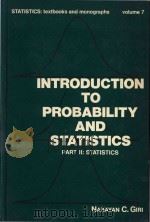 Introduction to probability and statistics part 2.Statistics（1975 PDF版）