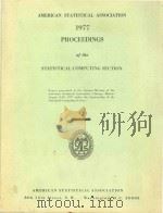 Amercian Statistical Association 1977 Proceedings of the Statistical Computing Section（1977 PDF版）