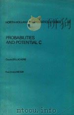 Probabilities and potential C potential theory for discrete and continuous semigroups（1988 PDF版）