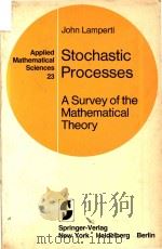 Stochastic processes : a survey of the mathematical theory（1977 PDF版）