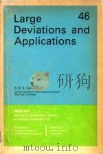 Large deviations and applications（1984 PDF版）