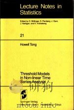 Threshold models in non-linear time series analysis（1983 PDF版）