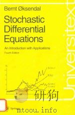 Stochastic differential equations an introduction with applications Fourth Edition（1995 PDF版）
