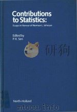 Contributions to statistics : essays in honor of Norman Lloyd Johnson（1983 PDF版）