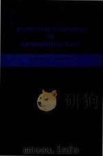 Statistical Treatment of Experimental Data（1977 PDF版）