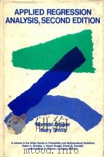 Applied regression analysis Second Edition（1981 PDF版）