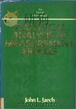 Statistical analysis of measurement errors（1985 PDF版）