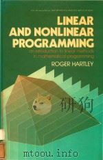 Linear and nonlinear programming : an introduction to linear methods in mathematical programming（1985 PDF版）