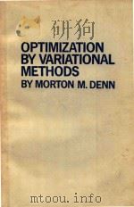 Optimization by Variational Mehtods 1969 PDF电子版封面 Morton M.Denn