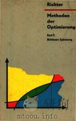 Methoden der Optimierung Band ll: Nichtlineare Optimierung（1970 PDF版）