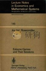 Extreme games and their solutions（1977 PDF版）