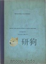 Theory and Applications of Walsh Functions（1971 PDF版）