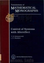 Control of systems with aftereffect（1996 PDF版）