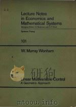 Linear multivariable control: a geometric approach（1974 PDF版）
