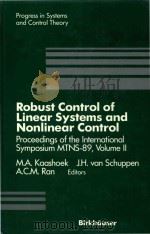 Proceedings of the International Symposium MTNS-89 Volume II（1990 PDF版）