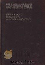 Convex sets and their applications（1982 PDF版）