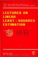 Lectures on linear least-squares estimation（1976 PDF版）