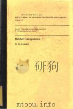 Birkhoff interpolation（1983 PDF版）