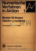 Moduln fur lineare Gleichungssysteme 1980 PDF电子版封面