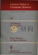 Direct methods for sparse matrices（1983 PDF版）