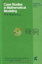 Case studies in mathematical modeling（1981 PDF版）