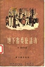地下省委在活动 下 1956 PDF电子版封面 10078·1149 阿·费道罗夫著;张常人译