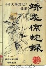《倚天屠龙记》续集  矫龙惊蛇录  中（1991 PDF版）