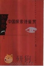 二十世纪中国探索诗鉴赏  下（1999 PDF版）
