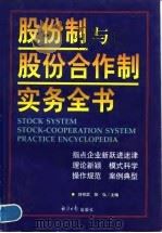 股份制与股份合作制实务全书  下（1997 PDF版）