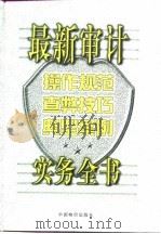最新审计  操作规范  查弊技巧  典型案例实务全书  下（1998 PDF版）