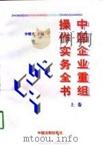 中国企业重组操作实务全书  下（1997 PDF版）
