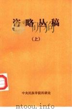 咨略丛稿  （下册）（ PDF版）