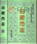 合肥市志 第3册 1999 PDF电子版封面 7212017620 合肥市地方志编纂委员会编纂