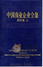 中国商业企业全集  武汉卷  下（1993 PDF版）