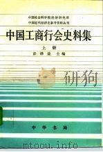 中国工商行会史料集 1995 PDF电子版封面 7101009670 彭泽益主编