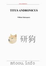 泰特斯·安特洛尼克斯（ PDF版）