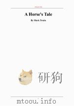 马的传说（ PDF版）