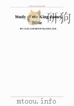 Study_of_the_King_James_Bible(钦印〈圣经〉研究)（ PDF版）