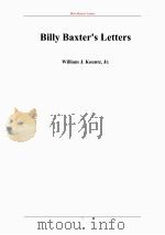 比利巴克斯特书信（ PDF版）