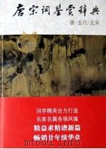 唐宋词鉴赏辞典（1998 PDF版）