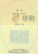 数学  练习册  下甲（ PDF版）